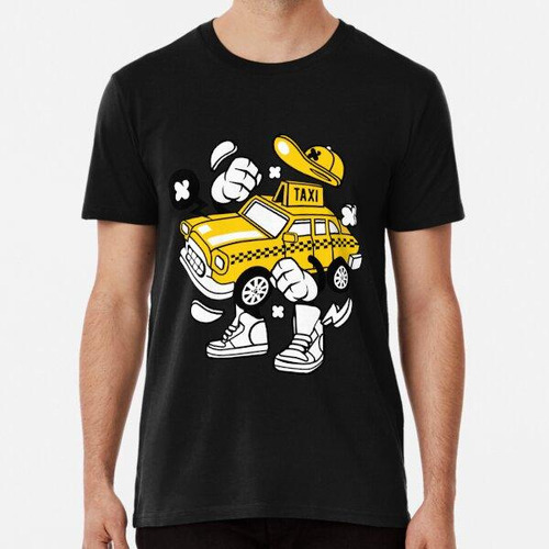 Remera Taxi Guy Cartoon Taxi Driver Algodon Premium