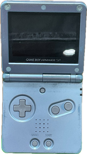 Gameboy Advance Sp Doble Brillo Carcasa Original | Cargador Celeste (Reacondicionado)
