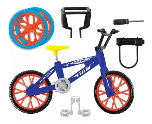 BCOATH 1 Conjunto Bicicleta De Dedo Mexe Brinquedos Jogo De Bicicleta  Brinquedos De Dedo Em Miniatura Brinquedos De Rampa Do Parque De Skate  Estatueta