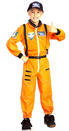 Traje De Astronauta Naranja Traje De Niños