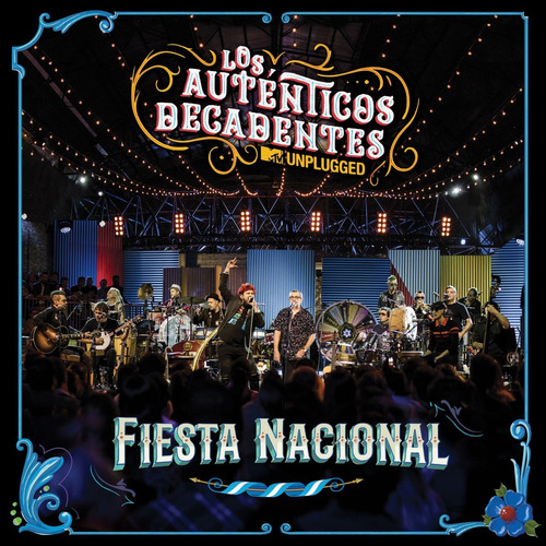 Cd+dvd Los Auténticos Decadentes - Fiesta Nacional Mtv