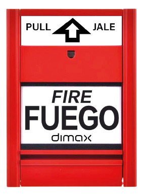Dimax - Estación Manual O Jalador De Sistema Contra Incendio