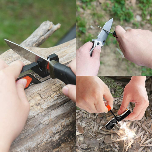 Afilador De Cuchillos Sharpal, 6 En 1, Portátil
