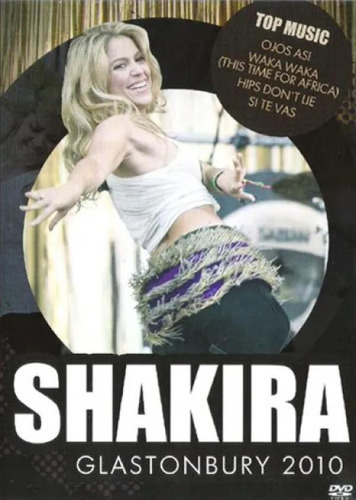 Dvd Shakira Glastonbury 2010