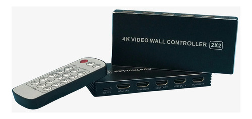 Duplicador De Video Wall 4k 2x2 Unir 4 Pantalla En 1 Hdmi