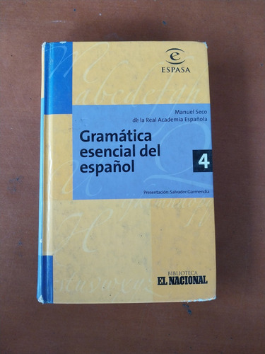 Gramática Esencial Del Español Manuel Seco Rae