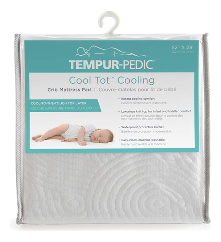 Tempur-pedic Cool Tot - Protector De Colchon Impermeable Par