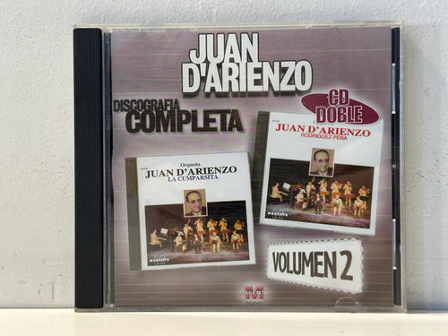 Juan Darienzo Discografía Completa Vol 2 Cd Usado