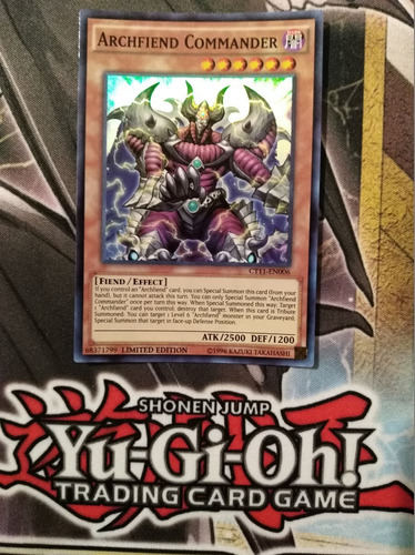 Archfiend Commander - Super Rare  Ct11