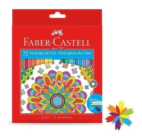 Nueva Caja Lapices Faber Castell X 72 Colores Barrio Norte