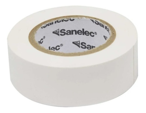 Cinta Aislante Santul Blanca 19 Mm X 9 M X Paquete 10 Piezas Color Blanco