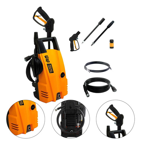 Lavadora Alta Pressão Atacama Smart 2200 1400w 1500psi - Wap