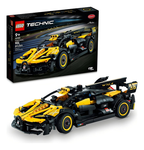Kit De Construcción Lego Technic Bugatti Bolide 42151 3+ Cantidad de piezas 905