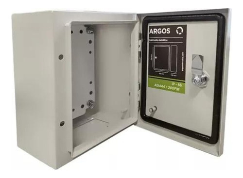 Gabinete Metálico Argos Aem44/200pm 400x400x200mm 01705040 Color Blanco