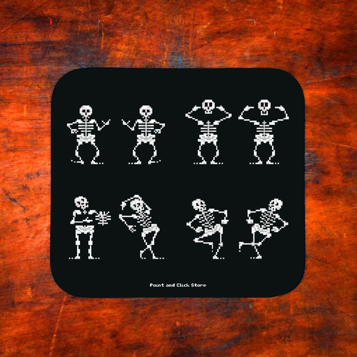 Imagen 2 de 3 de Mousepad - The Bone Song / Monkey Island 2 Lechucks Revenge