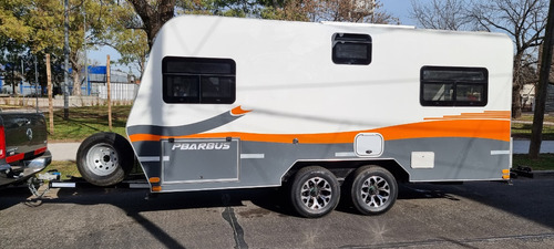 Casa Rodante Pbarbus 520 2 Ejes Lcm-fabrica Homologada 2025