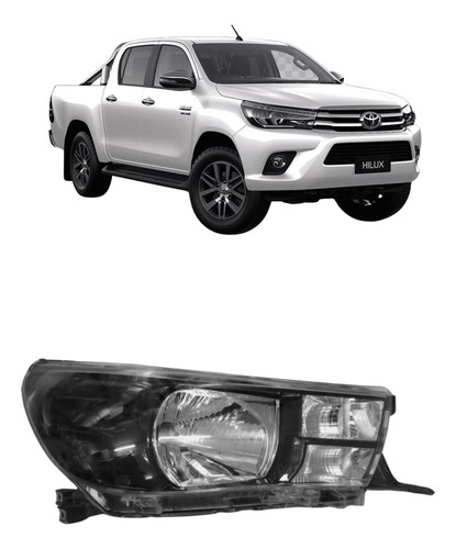 Optica Delantera Der Toyota Hilux 2018 2019 2020 Original