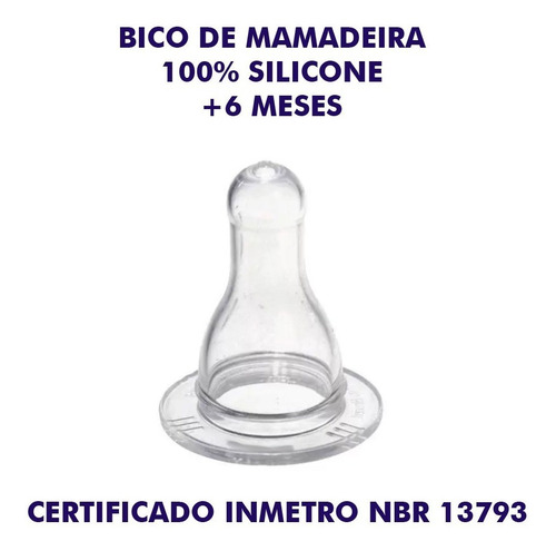 Imagem 4 de 7 de Bico De Mamadeira 100% Silicone 25 Unidades Atacado Revenda