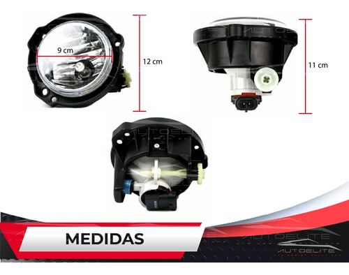Imagen 3 de 9 de Kit Faros Niebla Toyota Avanza 2012 2013 2014 Con Switch