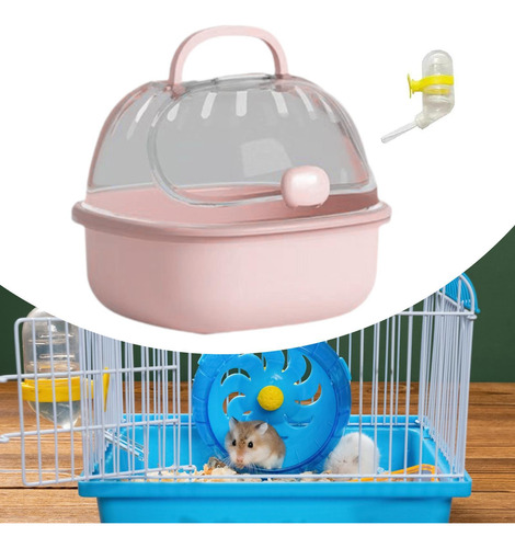 Carrier De Hámster Jaula Chinchillas Transporta Hábitat