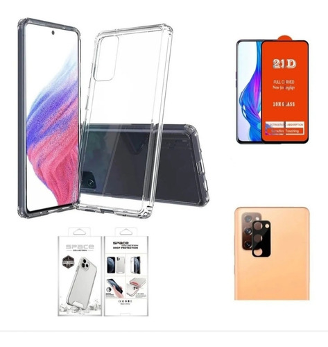 Case Para Samsung S20/ S20 Fe  + Mica De Pantalla Y Cámara