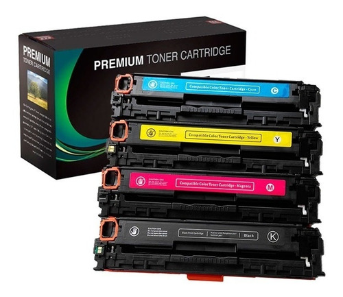 Toner Alternativo Cf410x 410x Cf410 Black / M452 M377 M477