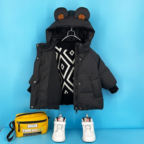 Abrigo De Invierno Chaqueta For Niños De Algodón Grueso