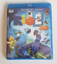 Comprar Blu-ray 3d + Blu-ray Rio 2 Original Lacrado De Fábrica 
