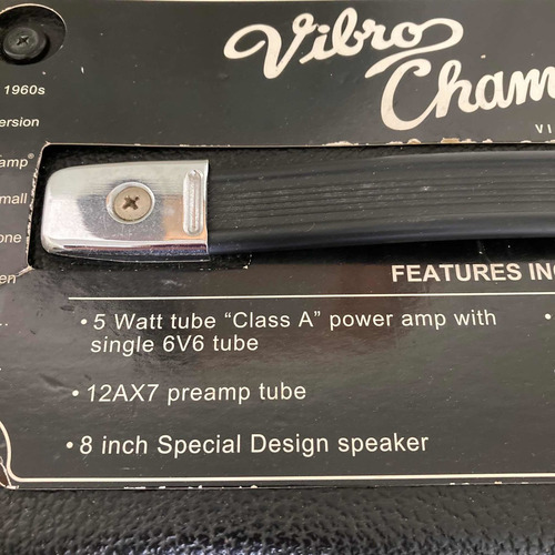 Fender Vibro Champ Xd, Valvulado Em Classe A