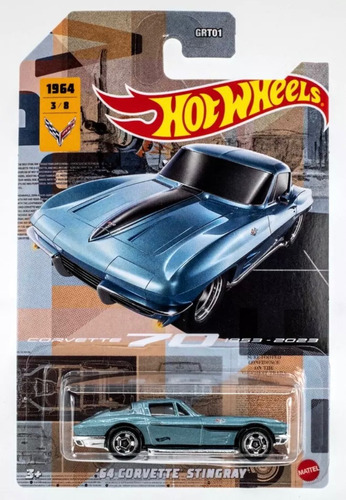 64 Corvette Stingray Hot Wheels Escala 1/64