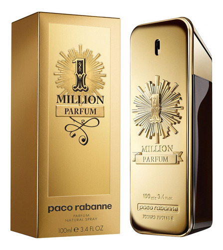Perfumes One Million Parfum Paco Rabanne 100ml Hombre