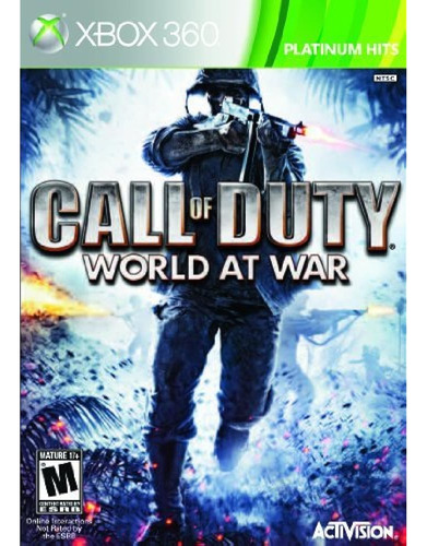 Call Of Duty: World At War Éxitos De Platino - Xbox 360