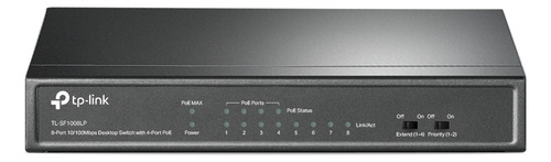 Tp-link Tl-sf1008lp, Switch 8 Puertos 10/100 Mbps Con 4 Poe