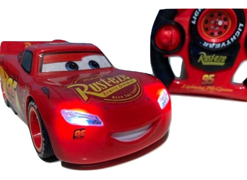 Auto Cars Rayo Mcqueen Radio Control Remoto Disney