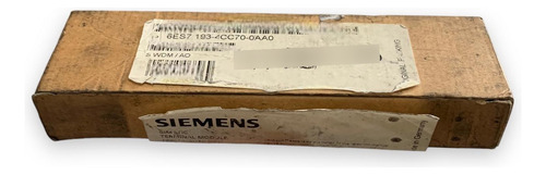 Siemens 6es7 193-4cc70-0aa0 Módulo Terminal