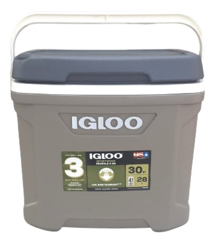 Hielera Igloo Sportsman 30 Qt 28 L 41 Latas  Msi