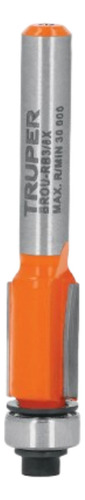 Broca Para Router, Corte Recto, 3/8' Con Balero