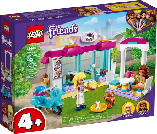 Lego Friends Padaria De Heartlake City 99 Peças - 41440