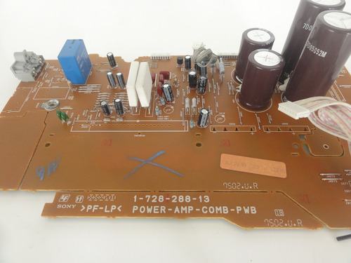 Placa Amplificadora Mhc-gtx77 C/ Cap. 3300u/100v;3300u/63v