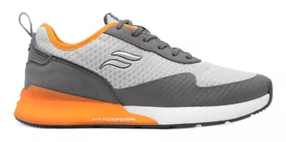 Sneaker Urbano Flexi Para Hombre Estilo 409701 Gris