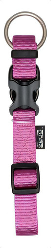 Collar Para Perros Ajustable Zeus Hagen - Medium Tamaño Del Collar 28 - 40cm Color Fucsia