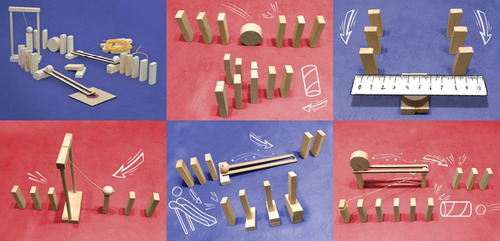 Juego Ciencia Accion Reaccion Maquina Golberg Efecto Cadena