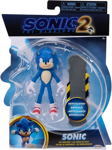Muñeco Sonic The Hedgehog Articulado 10cm Juguete Original