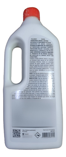 Liquido Destapa Cañerías Inodoros X 1 L Penetrit Hogar