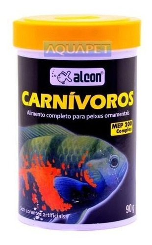 Ração Para Peixe Carnivoros Alcon 90g