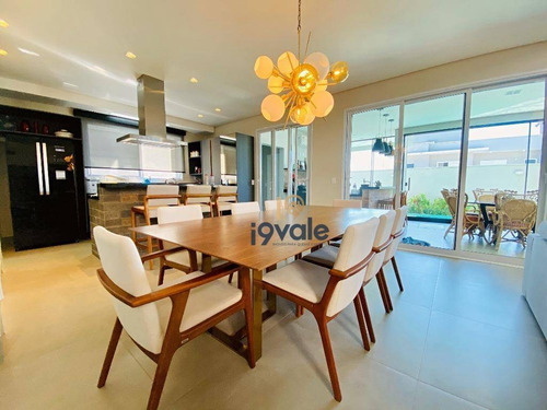 Casa De Luxo Com Piscina, Sauna, 5 Suítes À Venda, 380 M² Condomínio Urbanova - Sjcampos/sp - Ca1824
