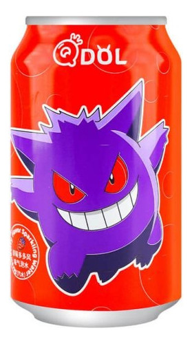 Gaseosa Sabor Frutilla 330 Ml Pokemon Marca Qdol