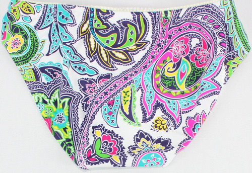 Bikini 1 Pieza Floreado Color Rosa Stilo Tv19 Talla #12