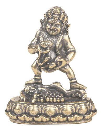 Mini Estatua De Buda, Dios Chino De La Riqueza, Escultura En