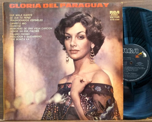 Gloria Del Paraguay - Lp Vinilo Año 1976 Folklore